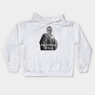 Barack Obama- Millennial Jesus Kids Hoodie